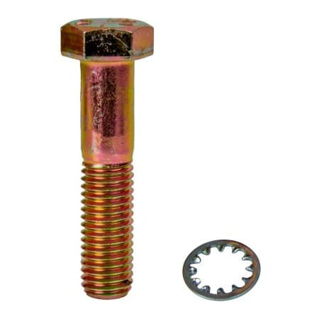 Gf Protection Guardian 5/8" -11 X 2-3/4" Bolt W/ Washer, For Use W/ Straight Loop Insert, Zinc-Plated Steel 259